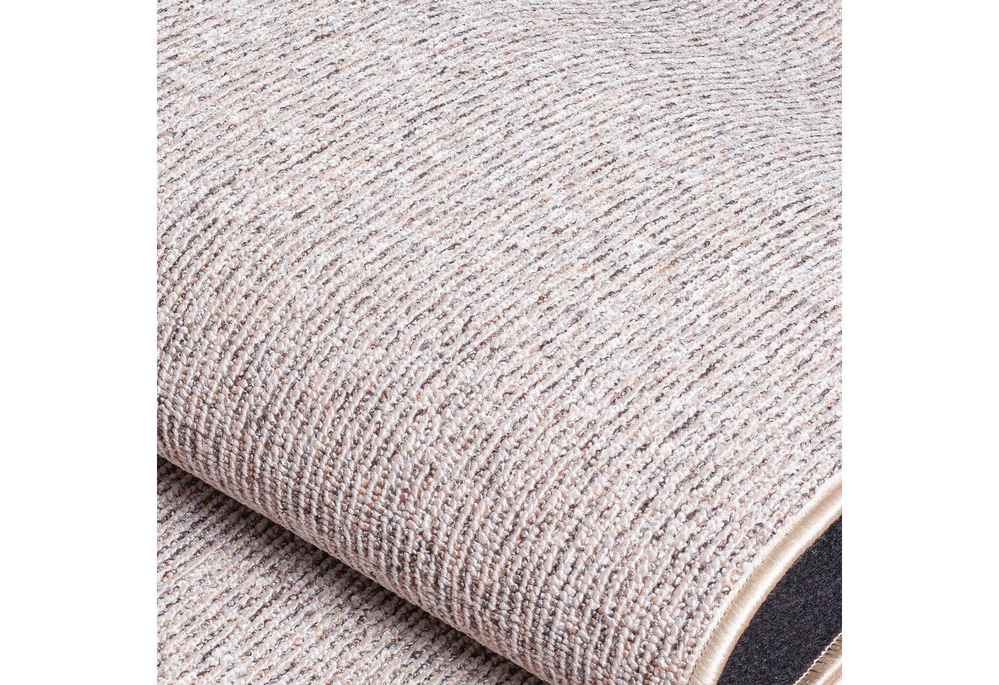 Carpetia Teppich Uni-Design, rund, Höhe: 4 mm, kurzflorig,robust,einfarbig – Bild 3 von 5