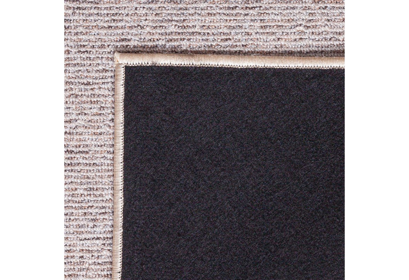 Carpetia Teppich Uni-Design, rund, Höhe: 4 mm, kurzflorig,robust,einfarbig – Bild 5 von 5