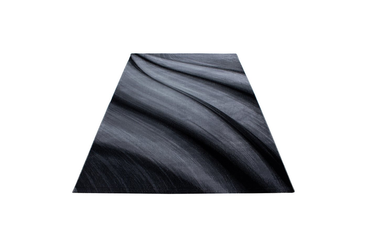 Carpettex Designteppich Abstrakt Wellen Design, Läufer, Höhe: 12 mm, Modern Kurzflor Teppich Wohnzimmer Abstrakt Wellen Design Pflegeleicht – Bild 2 von 5