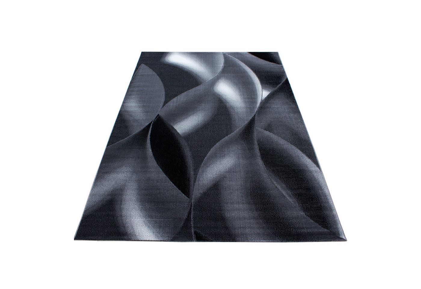 Carpettex Designteppich Abstrakt Wellen Design, Läufer, Höhe: 6 mm, Modern Kurzflor Teppich Wohnzimmer Abstrakt Wellen Design Pflegeleicht – Bild 2 von 5