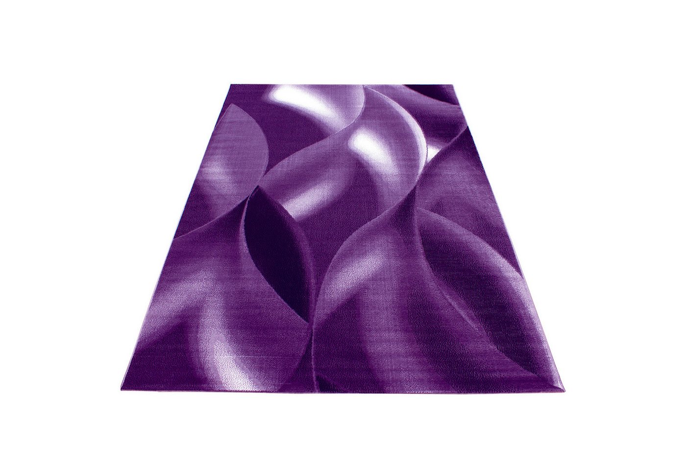 Carpettex Designteppich Abstrakt Wellen Design, Läufer, Höhe: 6 mm, Kurzflor Teppich Wohnzimmer Abstrakt Wellen Design Pflegeleicht – Bild 2 von 5