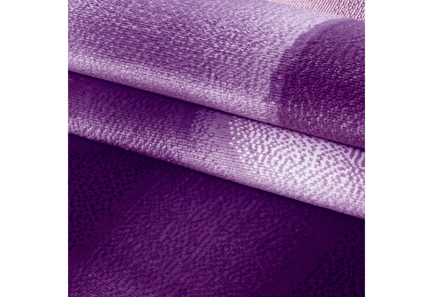 Carpettex Designteppich Abstrakt Wellen Design, Läufer, Höhe: 6 mm, Kurzflor Teppich Wohnzimmer Abstrakt Wellen Design Pflegeleicht – Bild 5 von 5