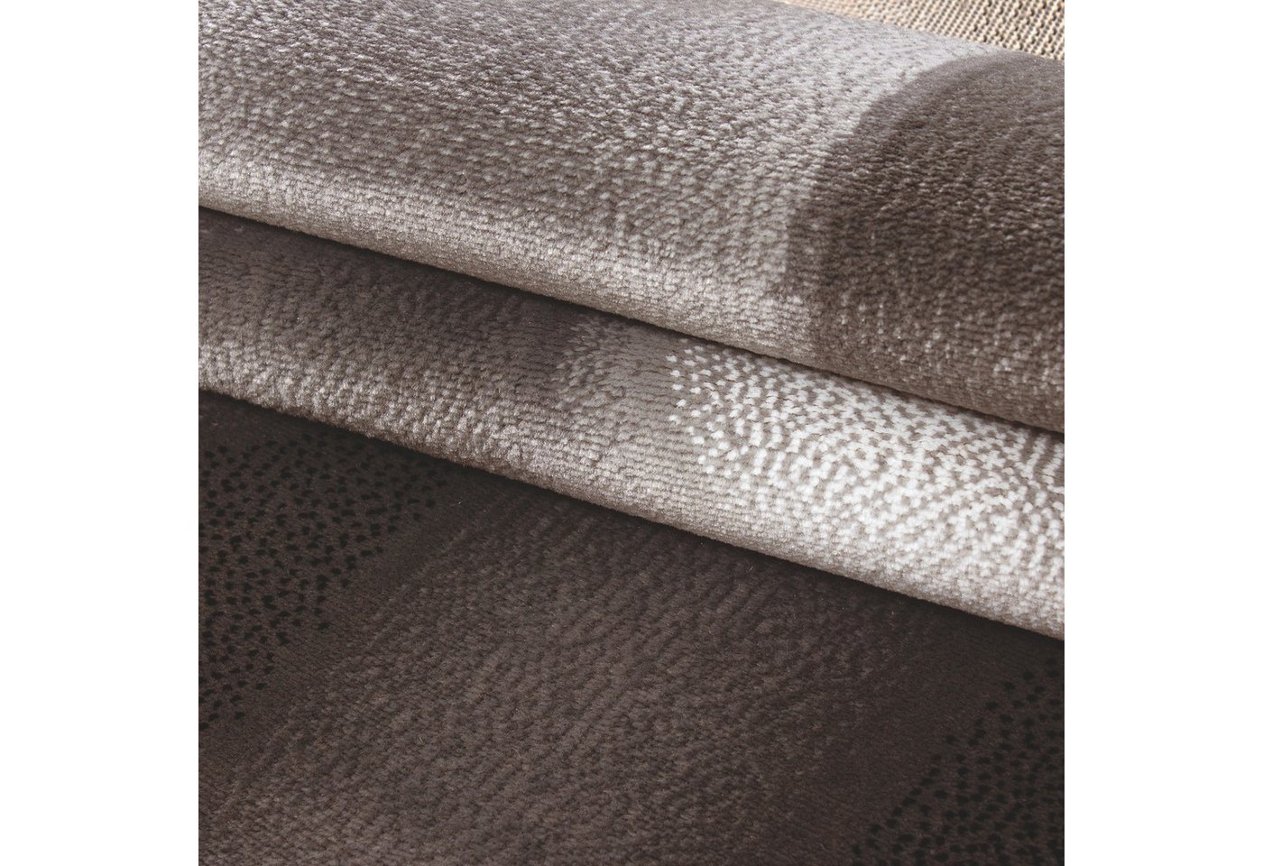 Carpettex Designteppich Abstrakt Wellen Design, Läufer, Höhe: 6 mm, Modern Kurzflor Teppich Wohnzimmer Abstrakt Wellen Design Pflegeleicht – Bild 5 von 5