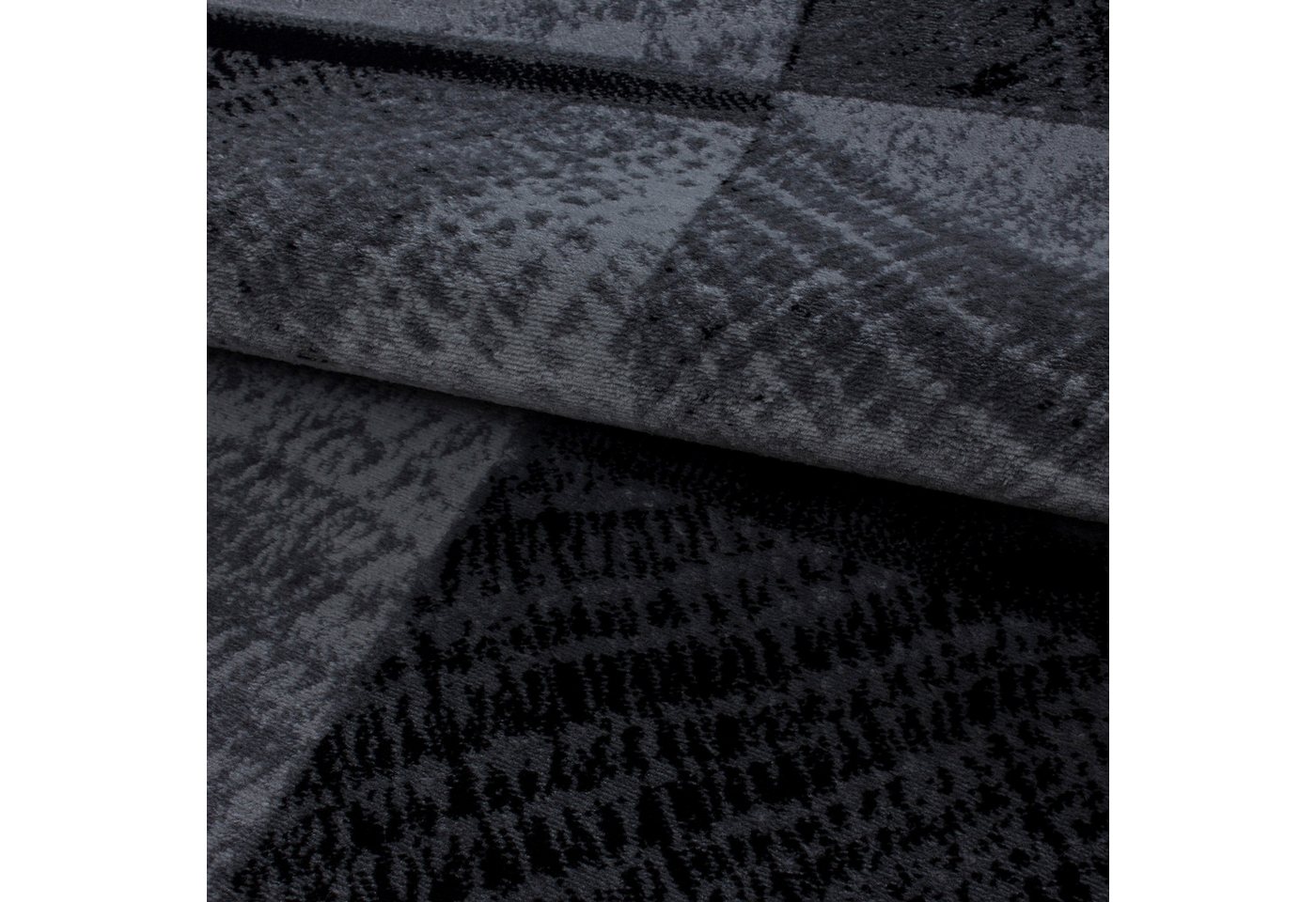Carpettex Designteppich Kariert Design, Rechteckig, Höhe: 6 mm, Kurzflor Teppich Wohnzimmer Abstrakt Kariert Design Pflegeleicht – Bild 5 von 5