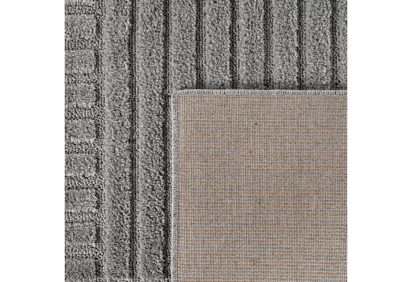 Carpettex Designteppich Skandinavischer Boho, Rund, Höhe: 8 mm, Teppich Wohnzimmer, Schlafzimmer, Gästezimmer – Bild 4 von 5