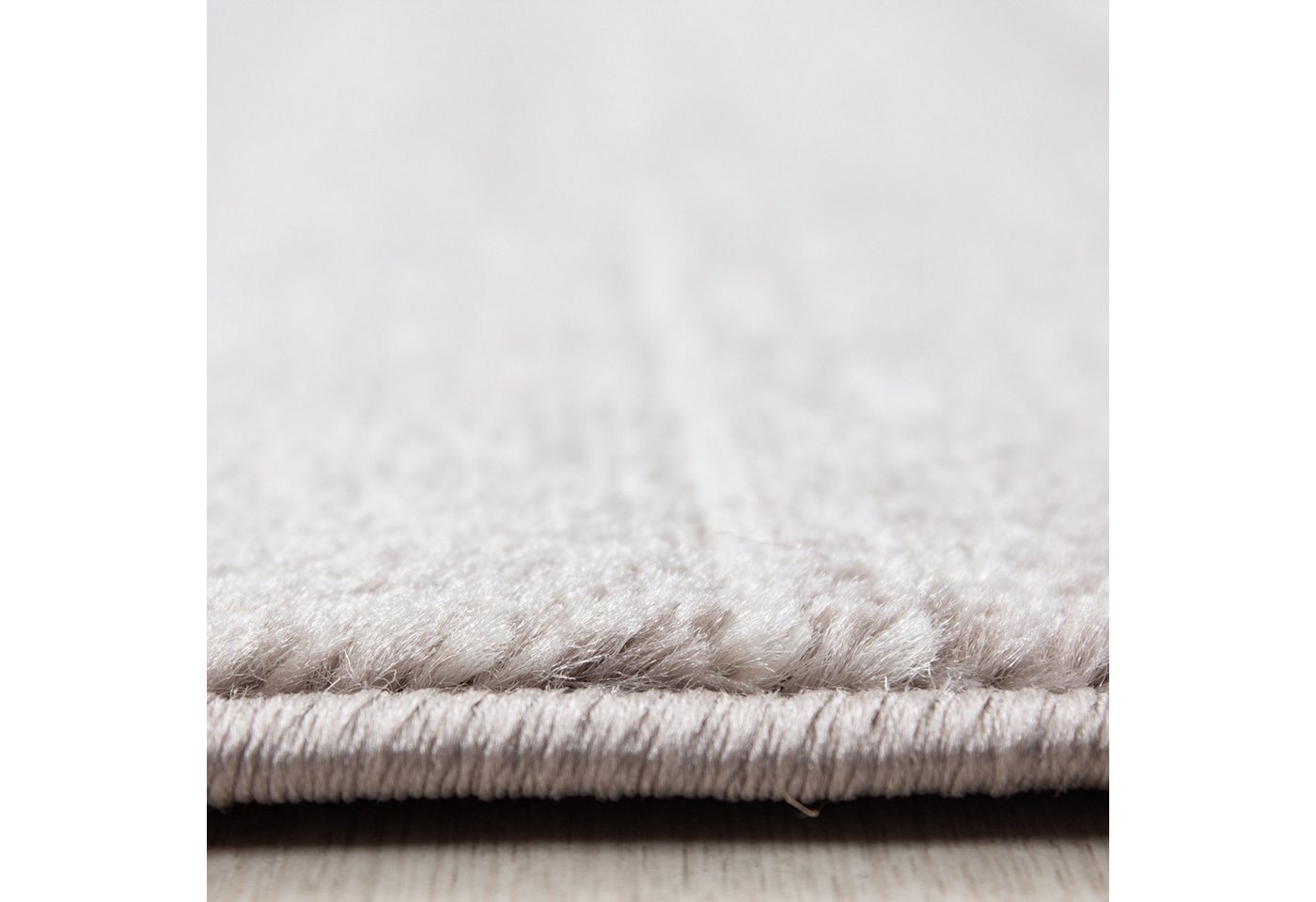 Carpettex Designteppich Unicolor - Einfarbig, Läufer, Höhe: 6 mm, Modern Kurzflor Teppich Wohnzimmer Einfarbig Weicher flor Pflegeleicht – Bild 3 von 5