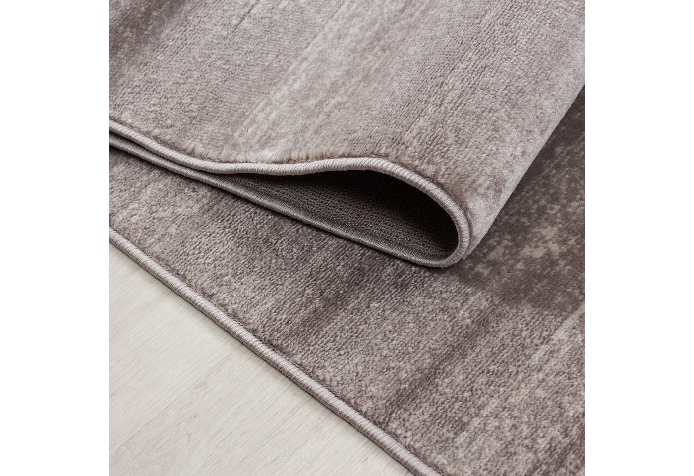 Carpettex Designteppich Unicolor - Einfarbig, Läufer, Höhe: 6 mm, Modern Kurzflor Teppich Wohnzimmer Einfarbig Weicher flor Pflegeleicht – Bild 4 von 5