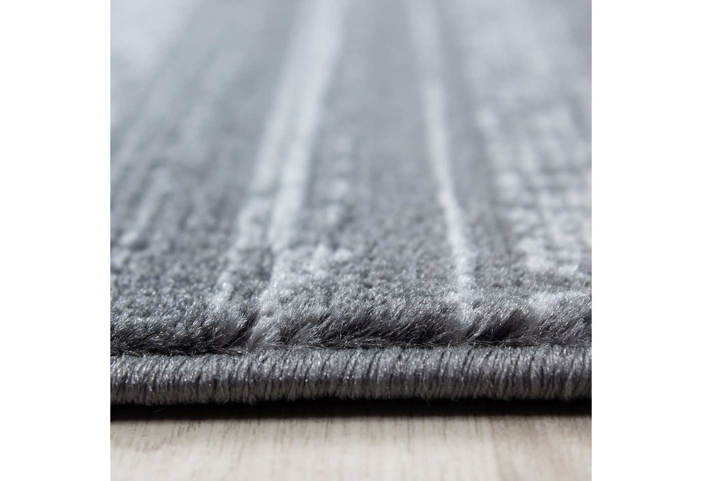 Carpettex Designteppich Unicolor - Einfarbig, Läufer, Höhe: 6 mm, Modern Kurzflor Teppich Wohnzimmer Einfarbig Weicher flor Pflegeleicht – Bild 3 von 5
