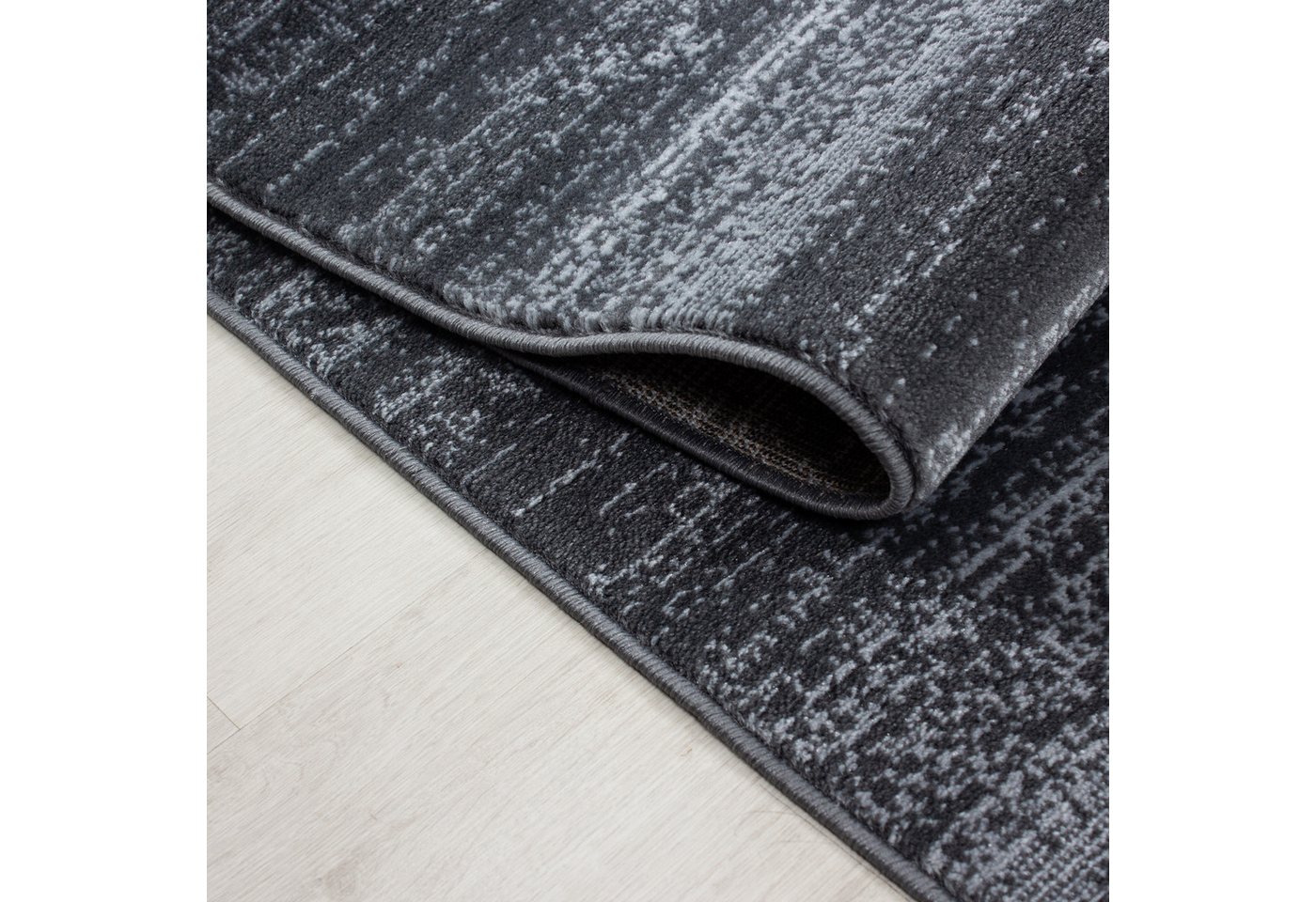 Carpettex Designteppich Unicolor - Einfarbig, Läufer, Höhe: 6 mm, Modern Kurzflor Teppich Wohnzimmer Einfarbig Weicher flor Pflegeleicht – Bild 4 von 5