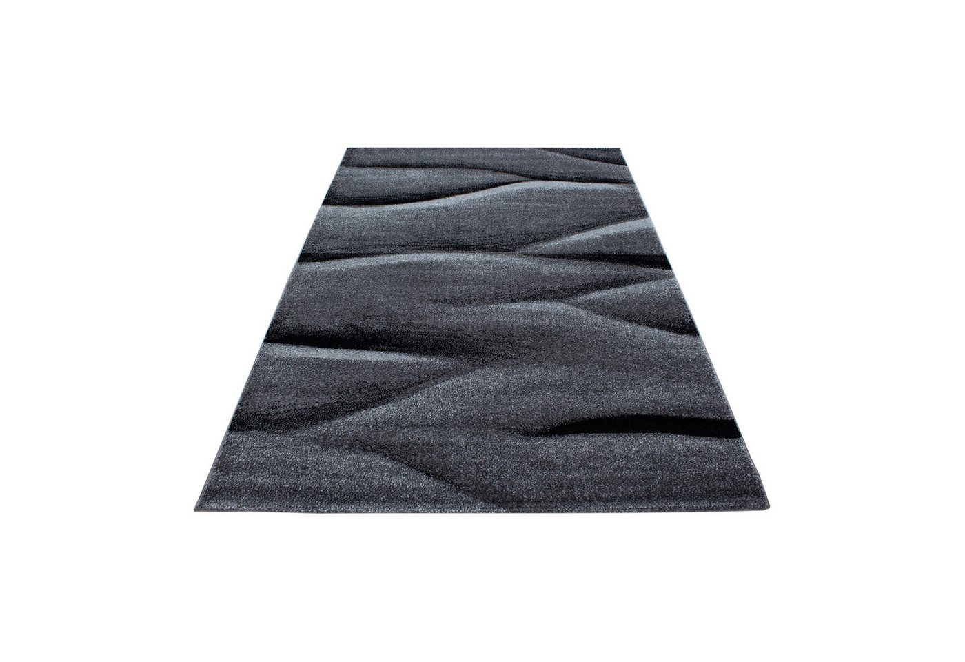Carpettex Frisé-Teppich Ombre Design, Läufer, Höhe: 11 mm, Kurzflor Teppich Wohnzimmer Ombre Design Teppich im modern Stil – Bild 2 von 5