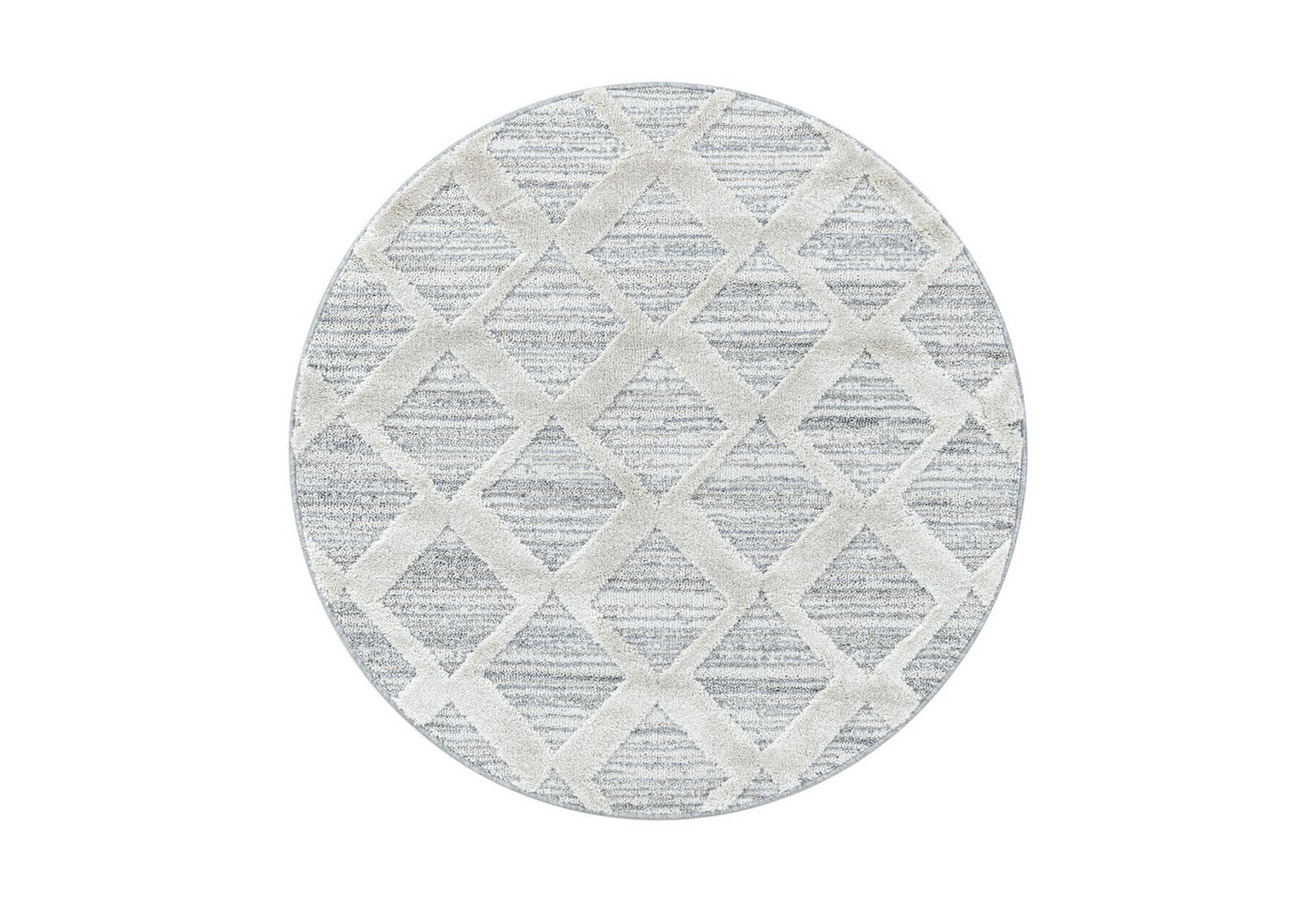 Carpettex Hochflor-Teppich Boho-Design, Läufer, Höhe: 20 mm, Teppich Wohnzimmer Boho Design weich 3D Optik Skandinavische Stil – Bild 3 von 5