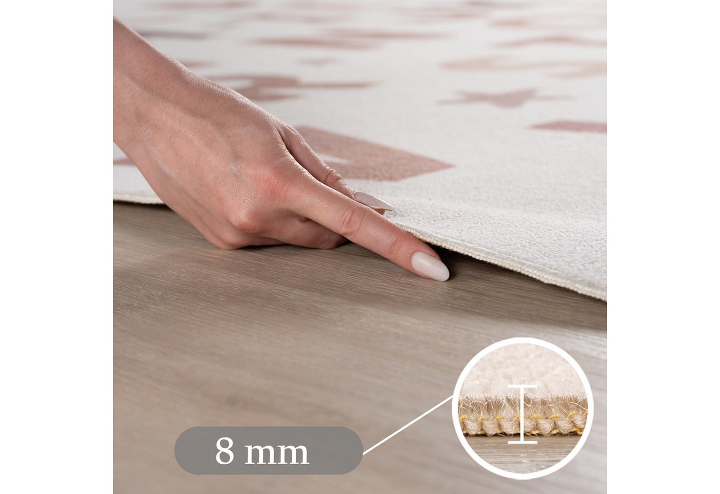 Carpettex Kinderteppich Alphabet Teppich Kinder, Rechteckig, Höhe: 8 mm – Bild 3 von 4