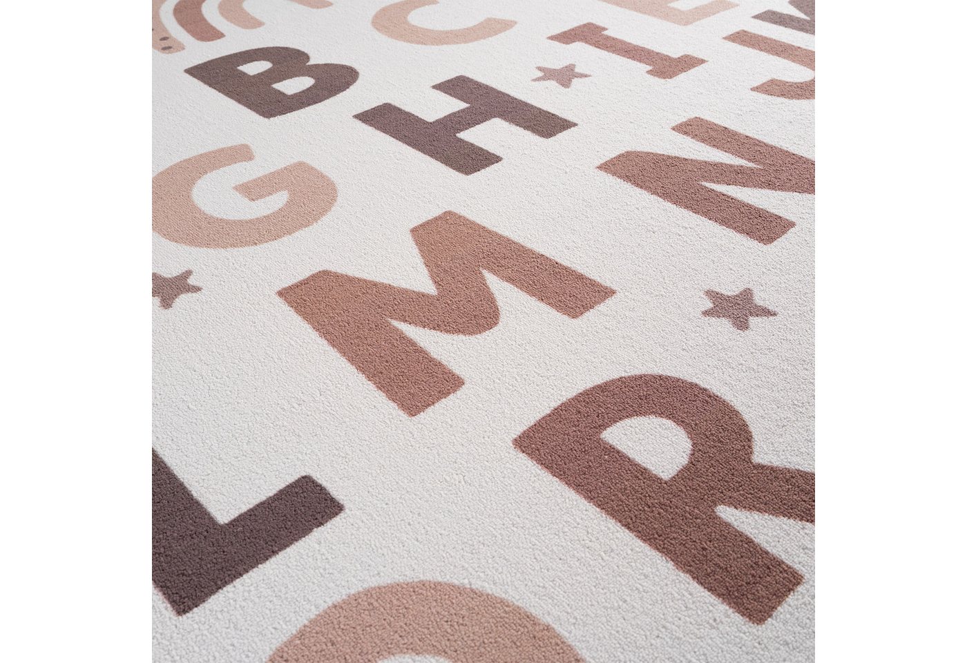 Carpettex Kinderteppich Alphabet Teppich Kinder, Rechteckig, Höhe: 8 mm – Bild 4 von 4