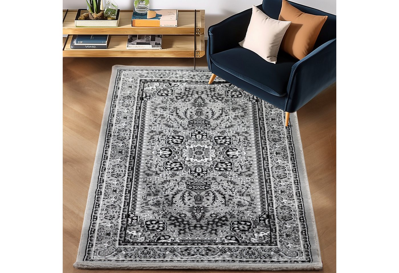 Carpettex Orientteppich Orientalisch Design, Läufer, Höhe: 12 mm, Orinet Teppich Webteppich orientalischen Mustern Teppich Wohnzimmer – Bild 3 von 5
