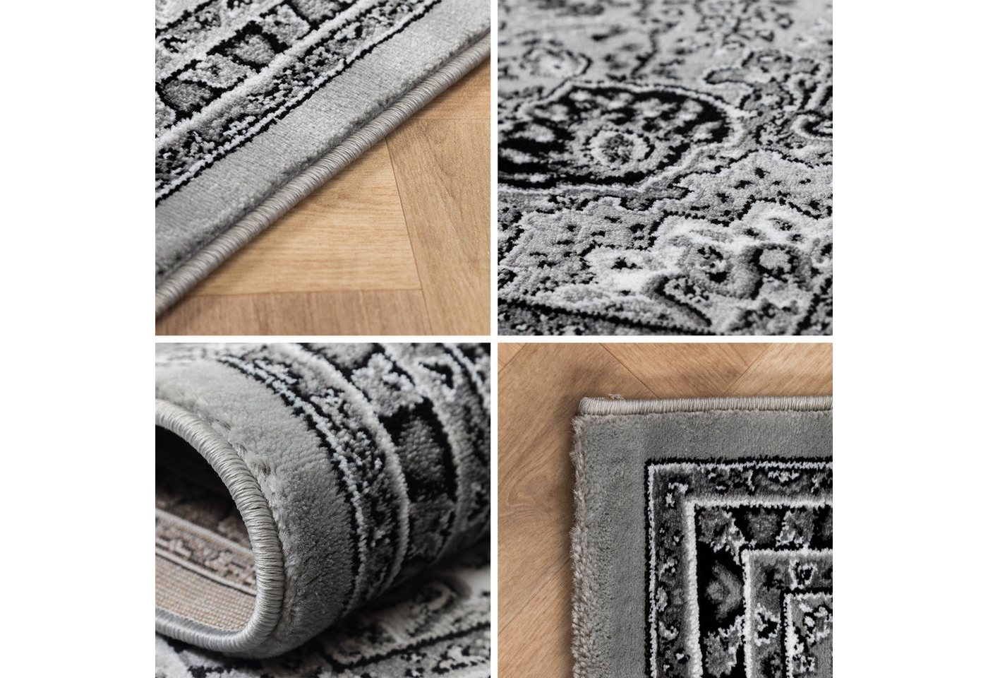 Carpettex Orientteppich Orientalisch Design, Läufer, Höhe: 12 mm, Orinet Teppich Webteppich orientalischen Mustern Teppich Wohnzimmer – Bild 4 von 5