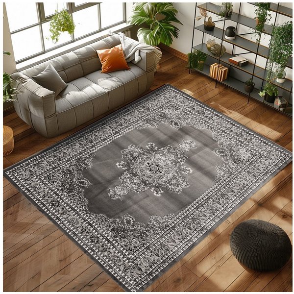 Carpettex Orientteppich Orientalisch Design, Läufer, Höhe: 12 mm, Orinet Teppich Webteppich orientalischen Mustern Teppich Wohnzimmer