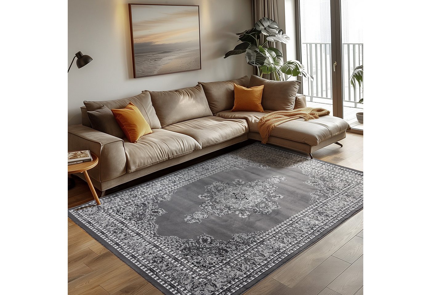Carpettex Orientteppich Orientalisch Design, Läufer, Höhe: 12 mm, Orinet Teppich Webteppich orientalischen Mustern Teppich Wohnzimmer – Bild 2 von 5
