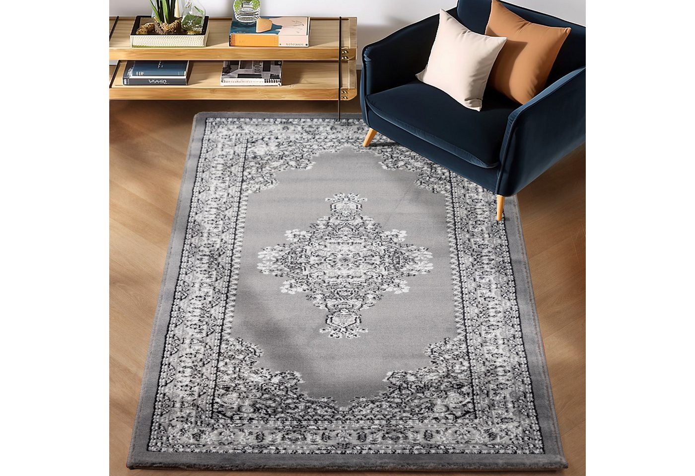 Carpettex Orientteppich Orientalisch Design, Läufer, Höhe: 12 mm, Orinet Teppich Webteppich orientalischen Mustern Teppich Wohnzimmer – Bild 3 von 5