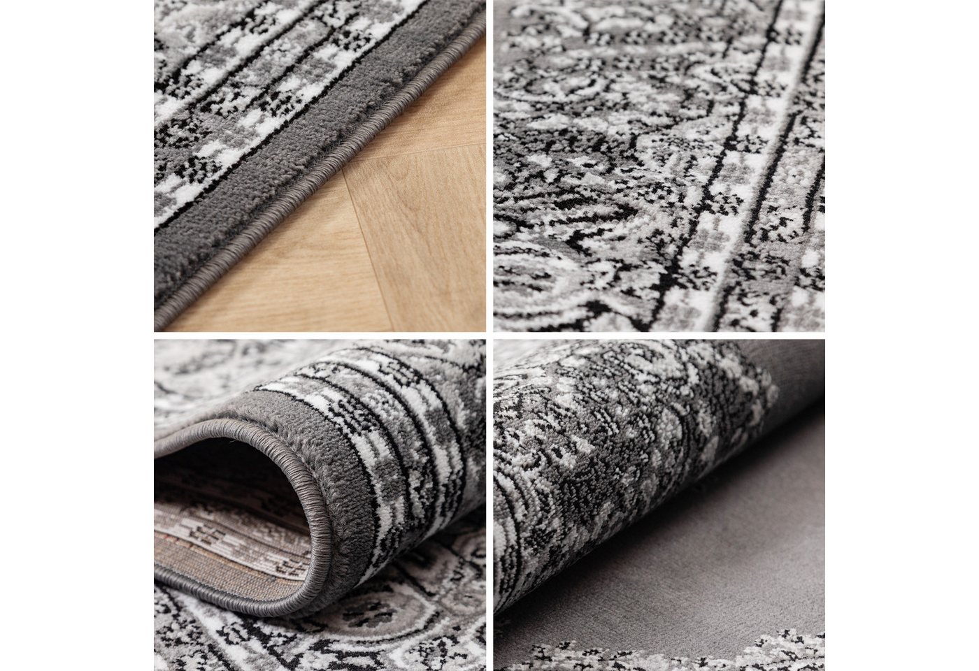 Carpettex Orientteppich Orientalisch Design, Läufer, Höhe: 12 mm, Orinet Teppich Webteppich orientalischen Mustern Teppich Wohnzimmer – Bild 4 von 5