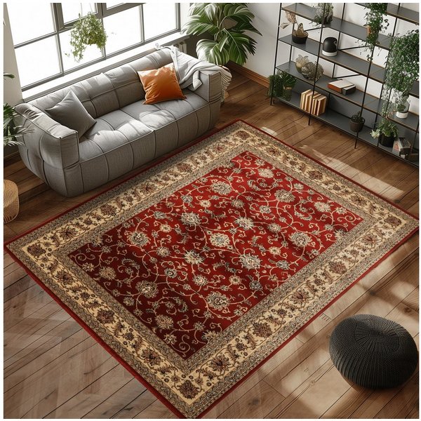 Carpettex Orientteppich Orientalisch Design, Läufer, Höhe: 12 mm, Orinet Teppich Webteppich orientalischen Mustern Teppich Wohnzimmer