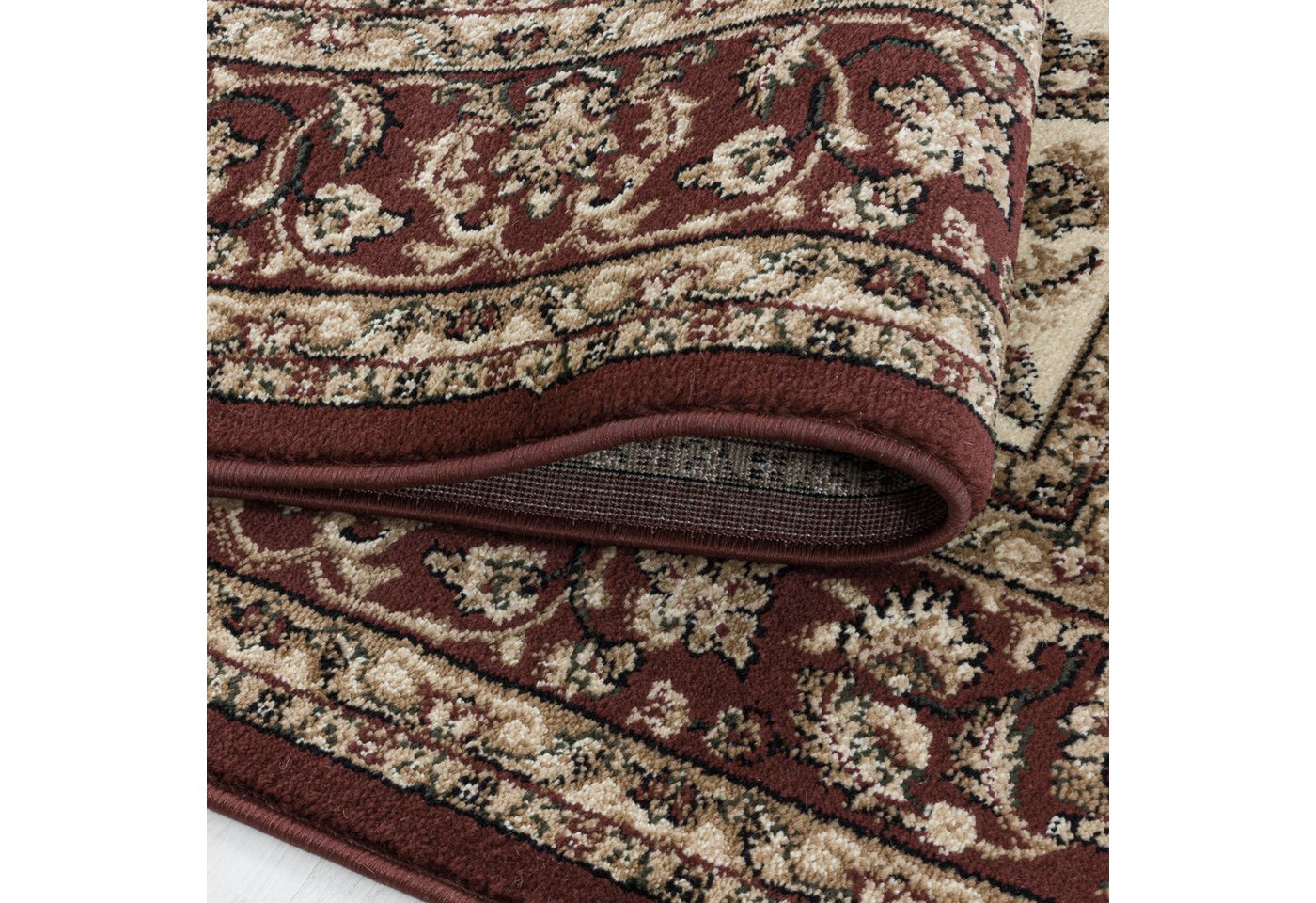 Carpettex Orientteppich Orientalisch Design, Läufer, Höhe: 9 mm, Orient Teppich Wohnzimmer Orientalisch Design Kurzflor Pflegeleicht – Bild 4 von 5