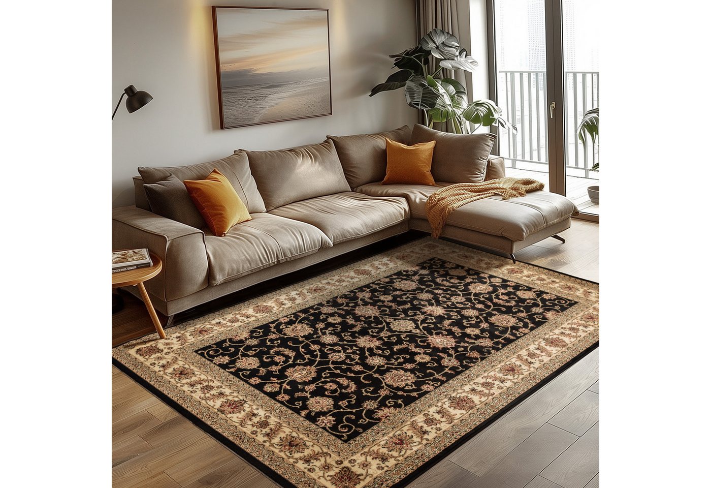 Carpettex Orientteppich Orientalisch Design, Läufer, Höhe: 12 mm, Orinet Teppich Webteppich orientalischen Mustern Teppich Wohnzimmer – Bild 2 von 5