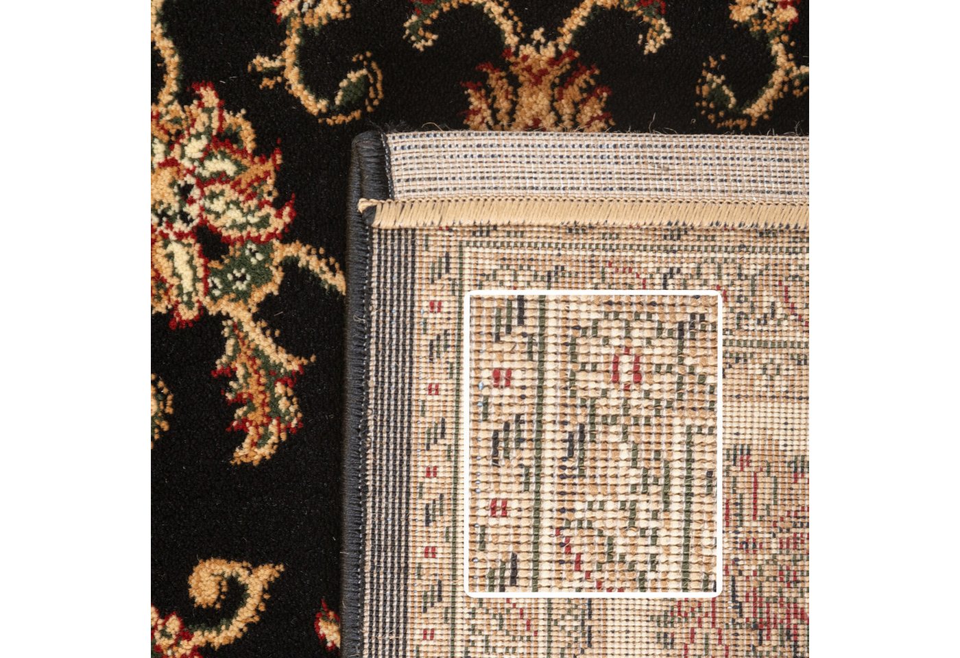 Carpettex Orientteppich Orientalisch Design, Läufer, Höhe: 12 mm, Orinet Teppich Webteppich orientalischen Mustern Teppich Wohnzimmer – Bild 5 von 5
