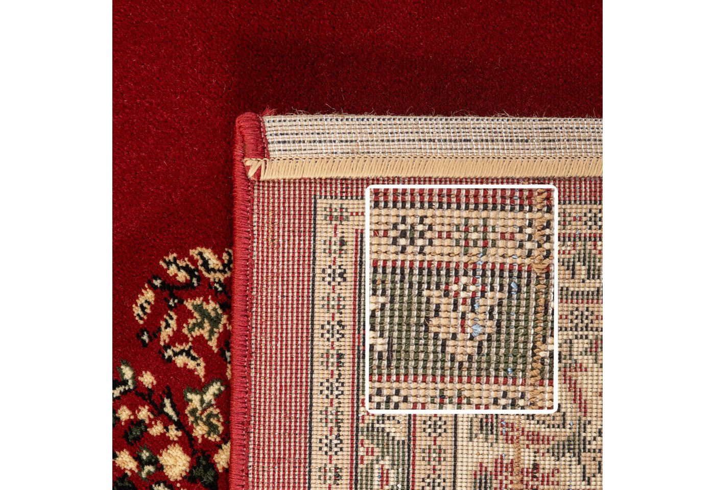 Carpettex Orientteppich Orientalisch Design, Läufer, Höhe: 12 mm, Orinet Teppich Webteppich orientalischen Mustern Teppich Wohnzimmer – Bild 5 von 5