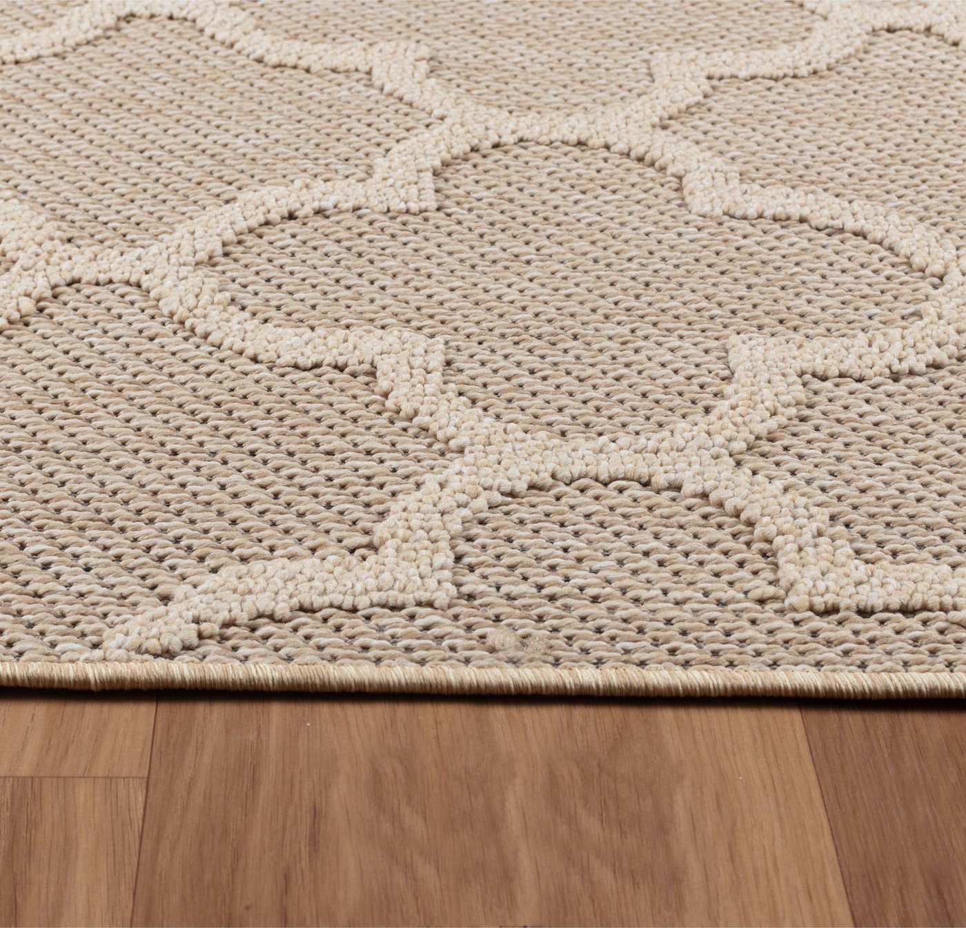 Carpettex Outdoorteppich Skandinavisches Design, Läufer, Höhe: 8 mm, In& Outdoor Teppich Skandinavisch Design für Küchen Balkon Terrasse – Bild 3 von 5