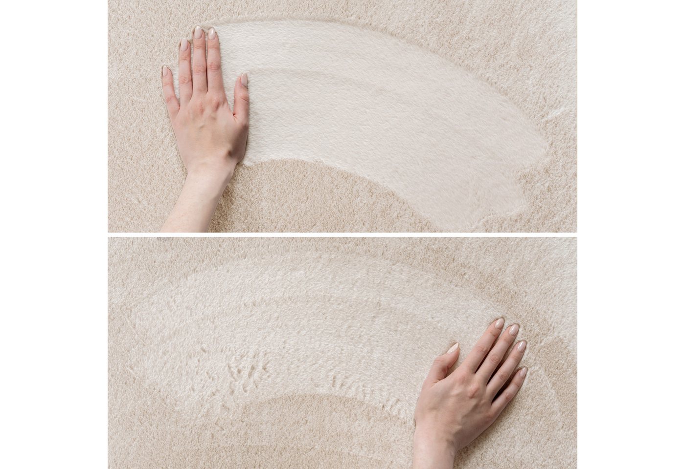 Carpettex Veloursteppich Unicolor - Einfarbig, Läufer, Höhe: 11 mm, Perfekt geeignet für Wohnzimmer, Schlafzimmer,Küche,Kinderzimmer – Bild 4 von 5