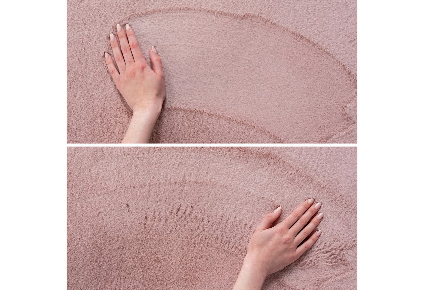 Carpettex Veloursteppich Unicolor - Einfarbig, Läufer, Höhe: 11 mm, Perfekt geeignet für Wohnzimmer, Schlafzimmer,Küche,Kinderzimmer – Bild 4 von 5