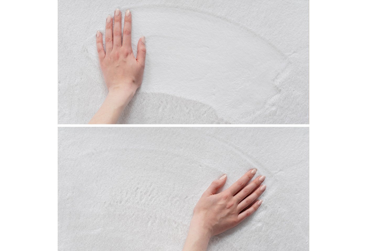 Carpettex Veloursteppich Unicolor - Einfarbig, Läufer, Höhe: 11 mm, Perfekt geeignet für Wohnzimmer, Schlafzimmer,Küche,Kinderzimmer – Bild 4 von 5