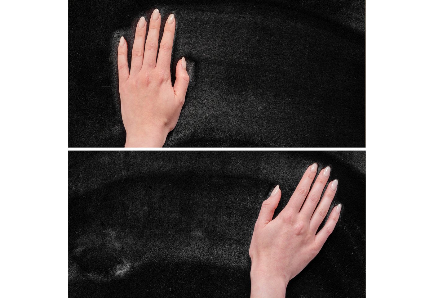 Carpettex Veloursteppich Unicolor - Einfarbig, Läufer, Höhe: 11 mm, Perfekt geeignet für Wohnzimmer, Schlafzimmer,Küche,Kinderzimmer – Bild 4 von 5
