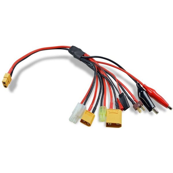 CARSON Carson Multi-Ladekabel 8 in 1 XT60 Stecker RC-Ladegerät