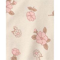 Carter's 5er-Pack Bodys kurzarm Blumen Ringel Rippqualität