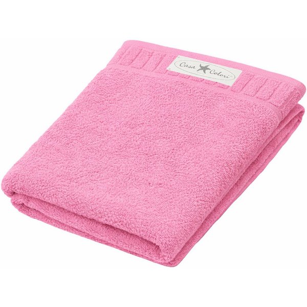 Casa Colori Duschtuch Uni, Frottier (1-St), Hohe Farbbrillanz, Einfache Pflege