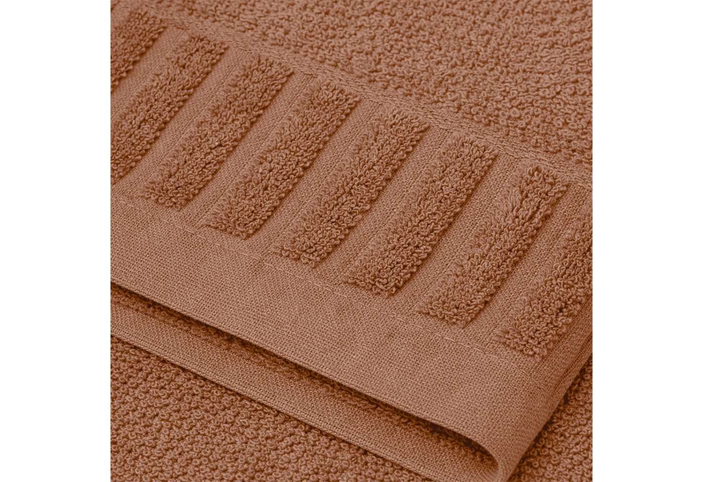 Casa Colori Waschlappen Uni, (1-St), Hohe Farbbrillanz, Einfache Pflege – Bild 3 von 3