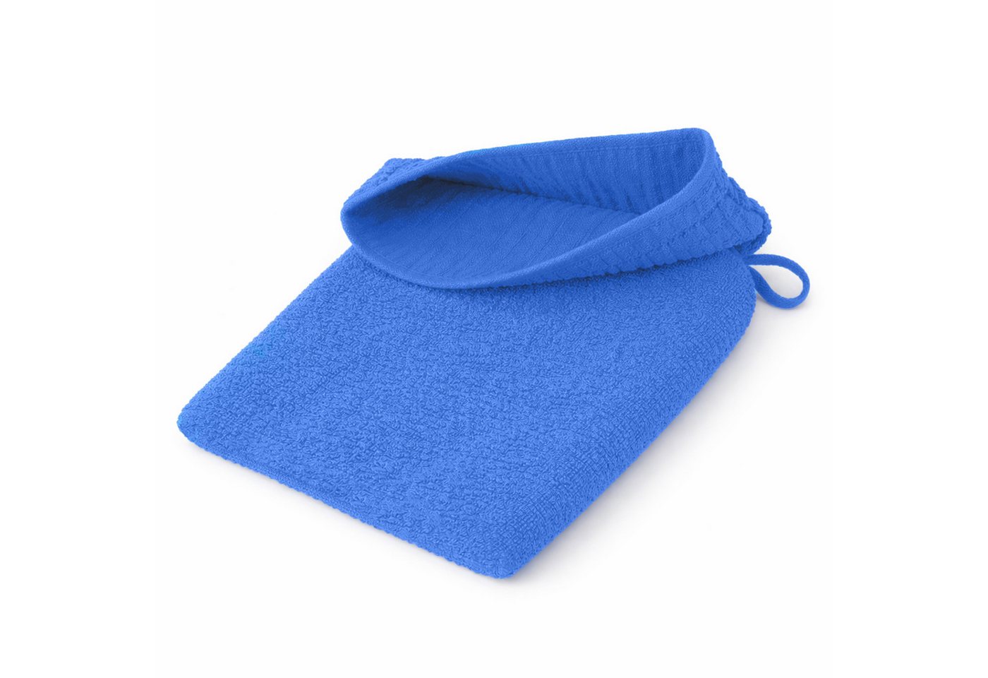 Casa Colori Waschlappen Uni, (1-St), Hohe Farbbrillanz, Einfache Pflege – Bild 2 von 3