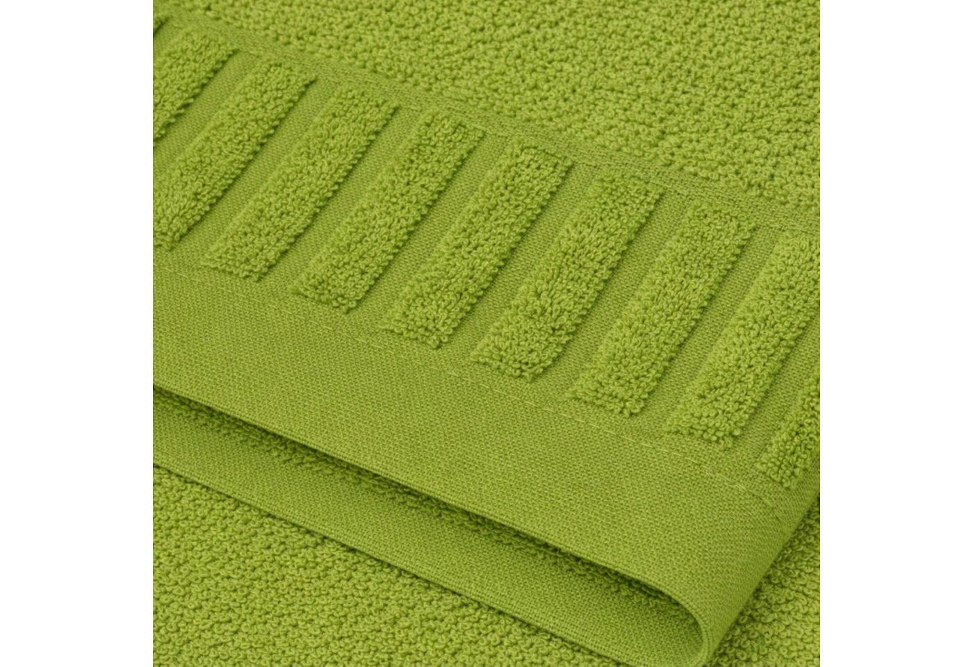 Casa Colori Waschlappen Uni, (1-St), Hohe Farbbrillanz, Einfache Pflege – Bild 3 von 3