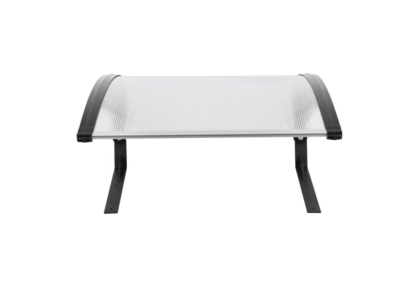 casa.pro Mähroboter-Garage, BxTxH: 103x78x45.5 cm, »Monza«Überdachung Rasenroboter 78x103x46cm Schwarz/Transparent – Bild 4 von 5