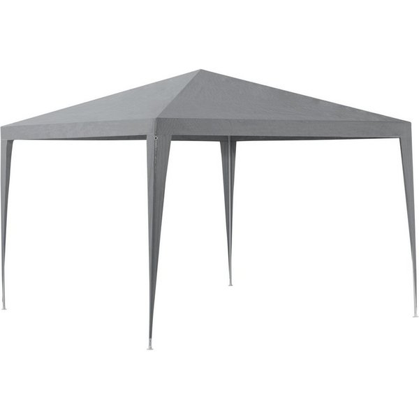 casa.pro Pavillon, »Wedau« Gartenzelt Partyzelt Gartenpavillon 300x300x255cm Dunkelgrau