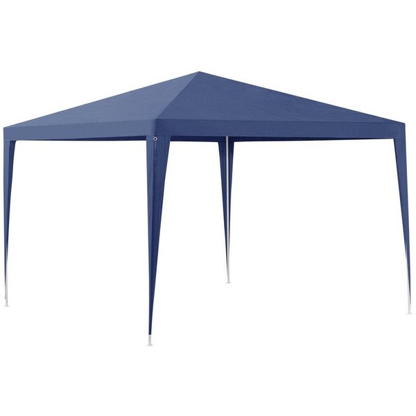 casa.pro Pavillon, »Wedau« Gartenzelt Partyzelt Gartenpavillon 300x300x255cm Dunkelblau