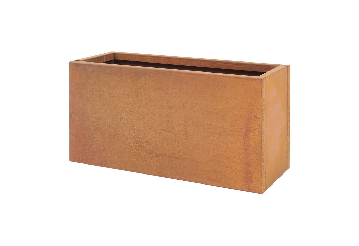 casa.pro Pflanzkübel, »Vaargel« Blumenkasten 40x80x30 cm Cortenstahl Edelrost – Bild 2 von 5