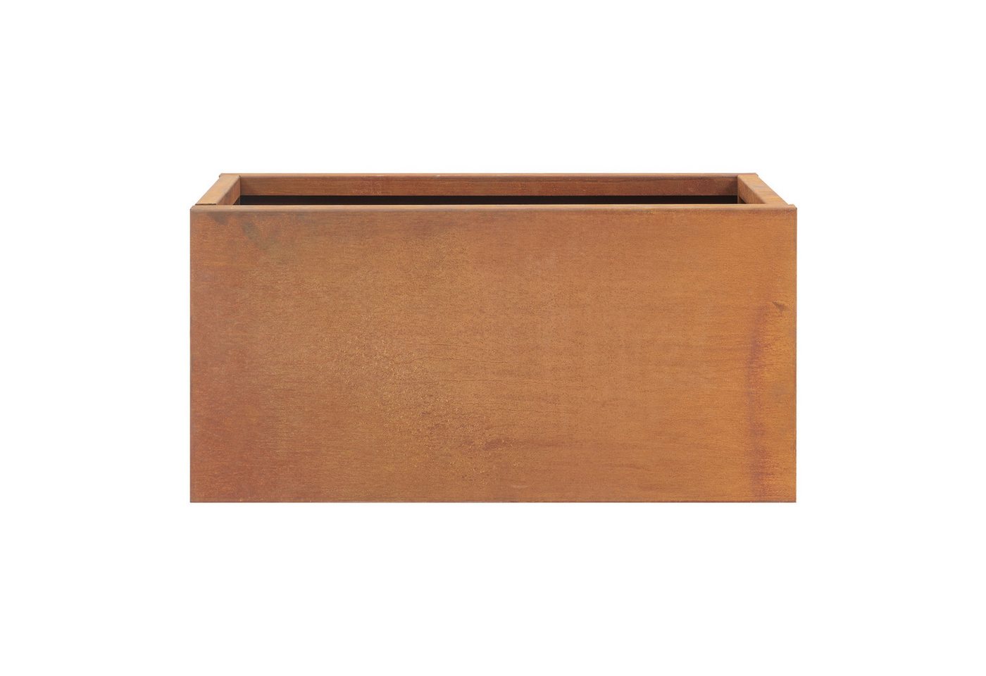 casa.pro Pflanzkübel, »Vaargel« Blumenkasten 40x80x30 cm Cortenstahl Edelrost – Bild 4 von 5