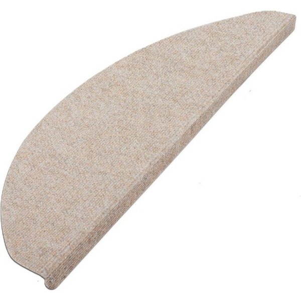 casa pura Stufenmatte Leipzig, Erhältlich in 5 Farben, Treppenschoner, halbrund, Höhe: 4.4 mm