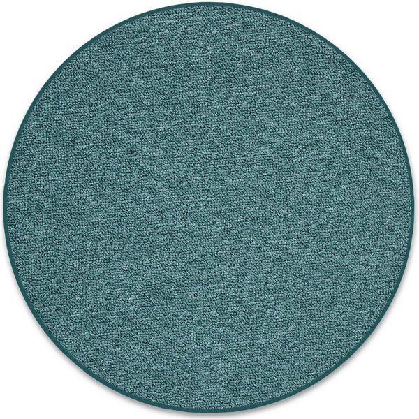 casa pura Teppich London, Erhältlich in vielen Farben, Teppichläufer, runder Teppich, Rund, Höhe: 4 mm