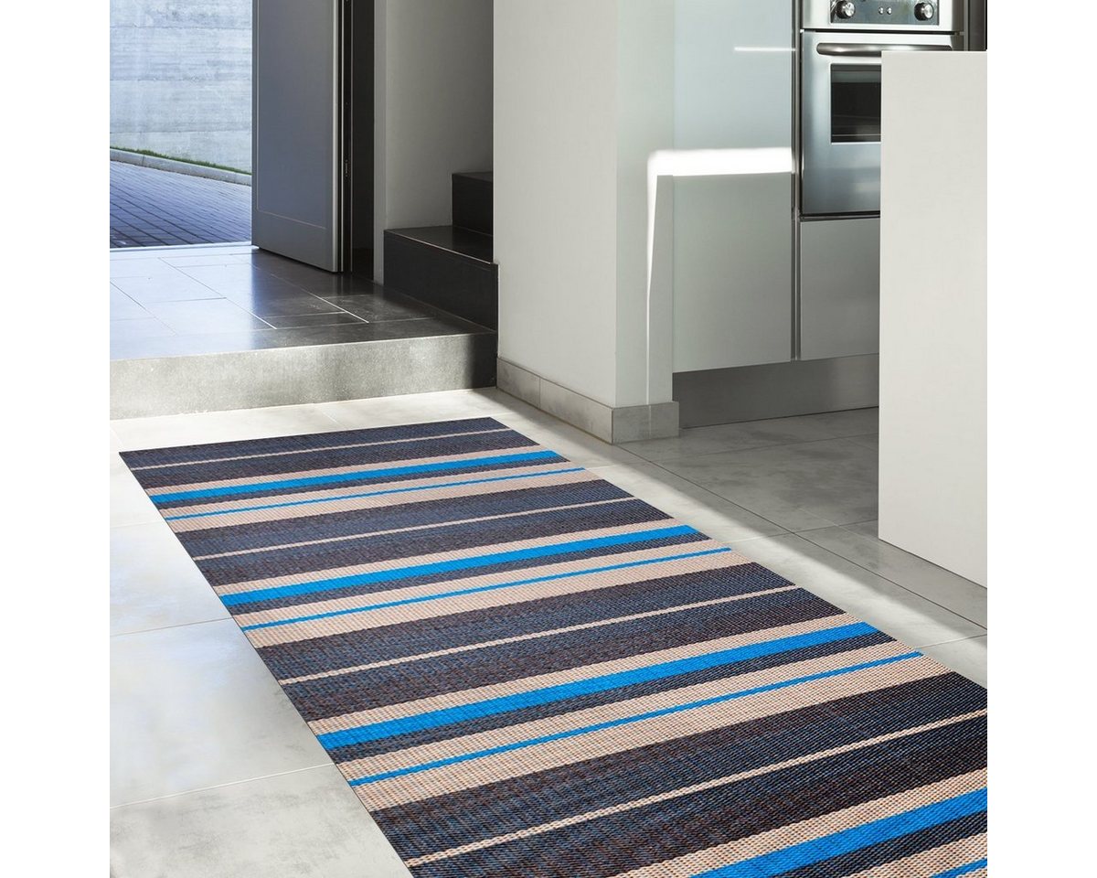 casa pura Vinylteppich Palermo, Teppichläufer erhältlich in vielen Größen, Teppichboden, rechteckig, für Indoor- & Outdoorbereiche – Bild 5 von 5