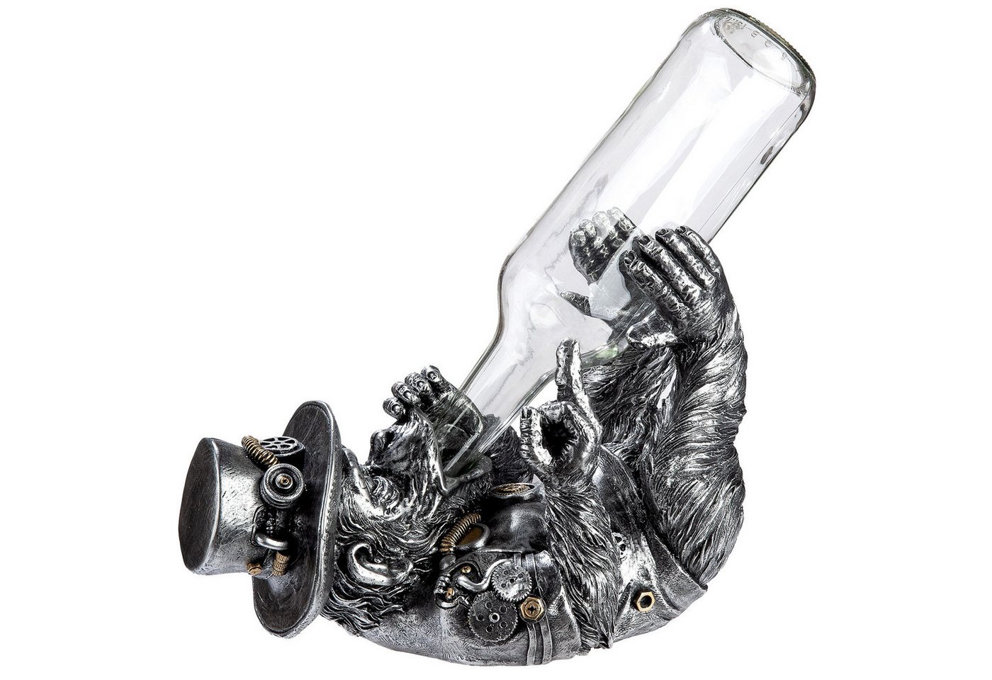 Casablanca by Gilde Flaschenhalter Flaschenhalter Affe Steampunk Monkey – Bild 2 von 5