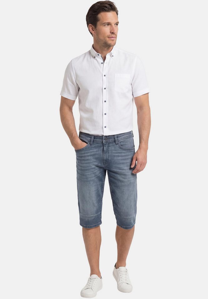 CASAMODA Bermudas Basic (1-tlg) Bermuda - Baumwolle - Atmungsaktiv - Modische Schnittführung – Bild 5 von 5