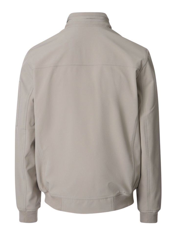 CASAMODA Blouson natur,Outdoor,Polyester,Unifarben,Stehkragen,Lang,Regular Fit – Bild 2 von 3